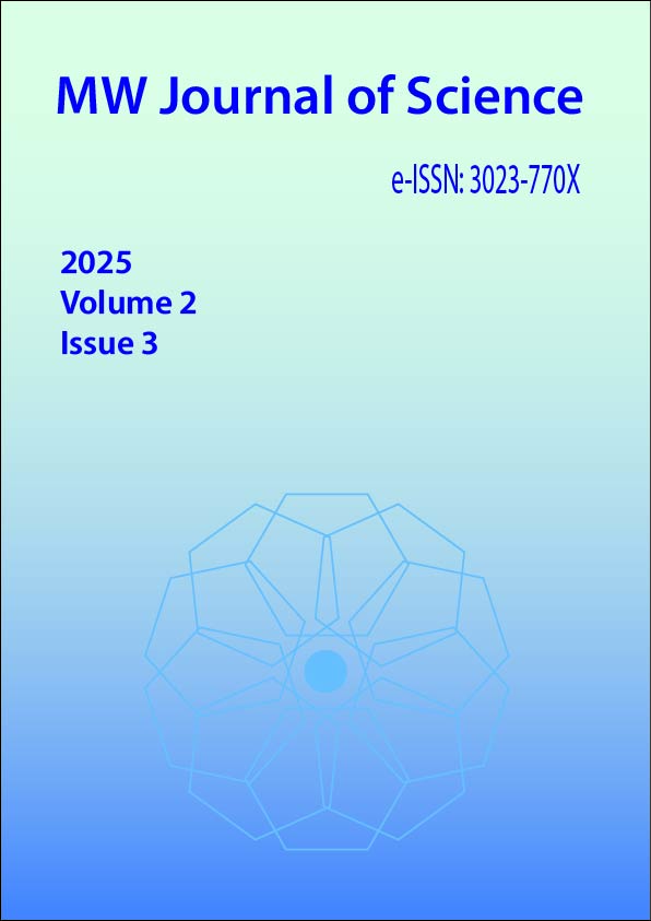 					View Vol. 2 No. 3 (2025): MW Journal of Science
				